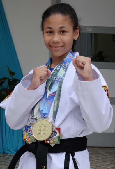 Educanda do Colégio São José conquista campeonato Pan-Americano de Taekwondo