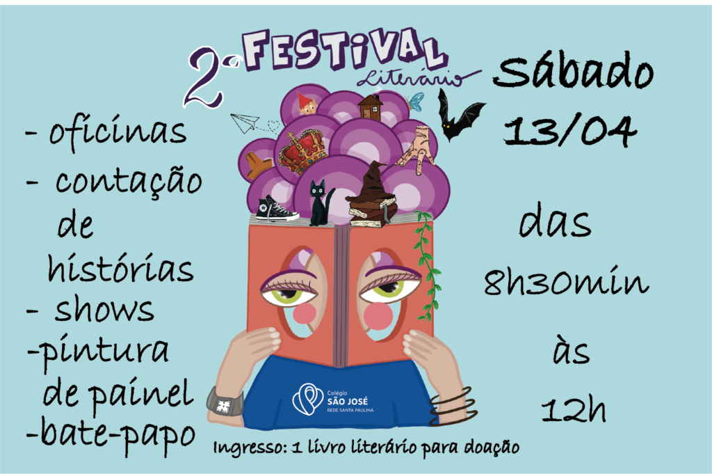 Colégio São José promoverá 2ª edição do Festival Literário