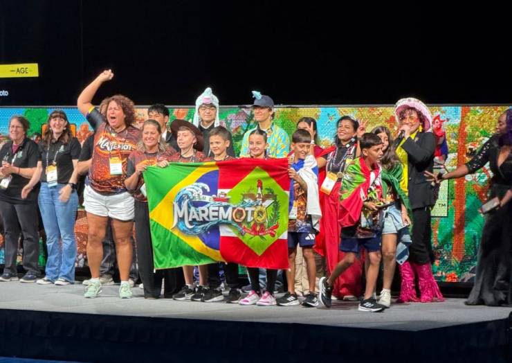 Equipe Maremoto conquista o Core Values Award e emociona com valores além da robótica.