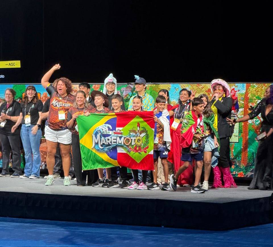 Equipe Maremoto conquista o Core Values Award e emociona com valores além da robótica.